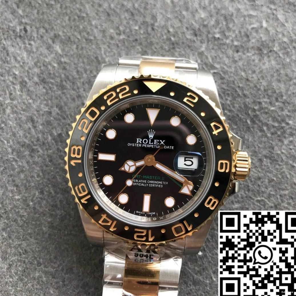AR Rolex II Gold GMT Yellow 116713-LN-78203 Factory Master 0513